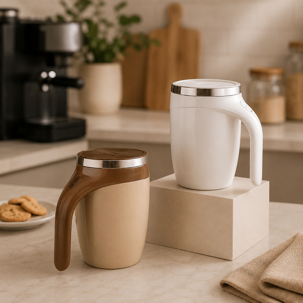 Caneca Mixer Magnética