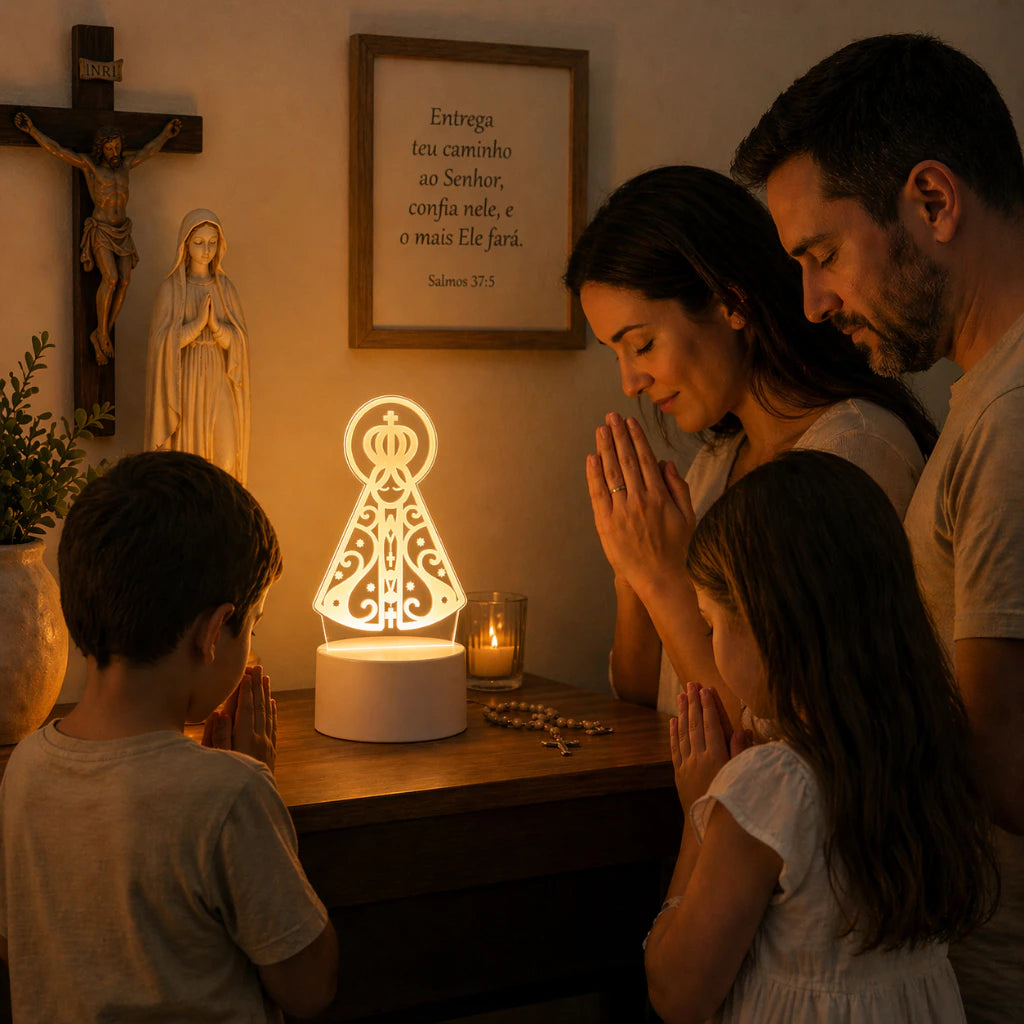 Luminária de Fé e Proteção