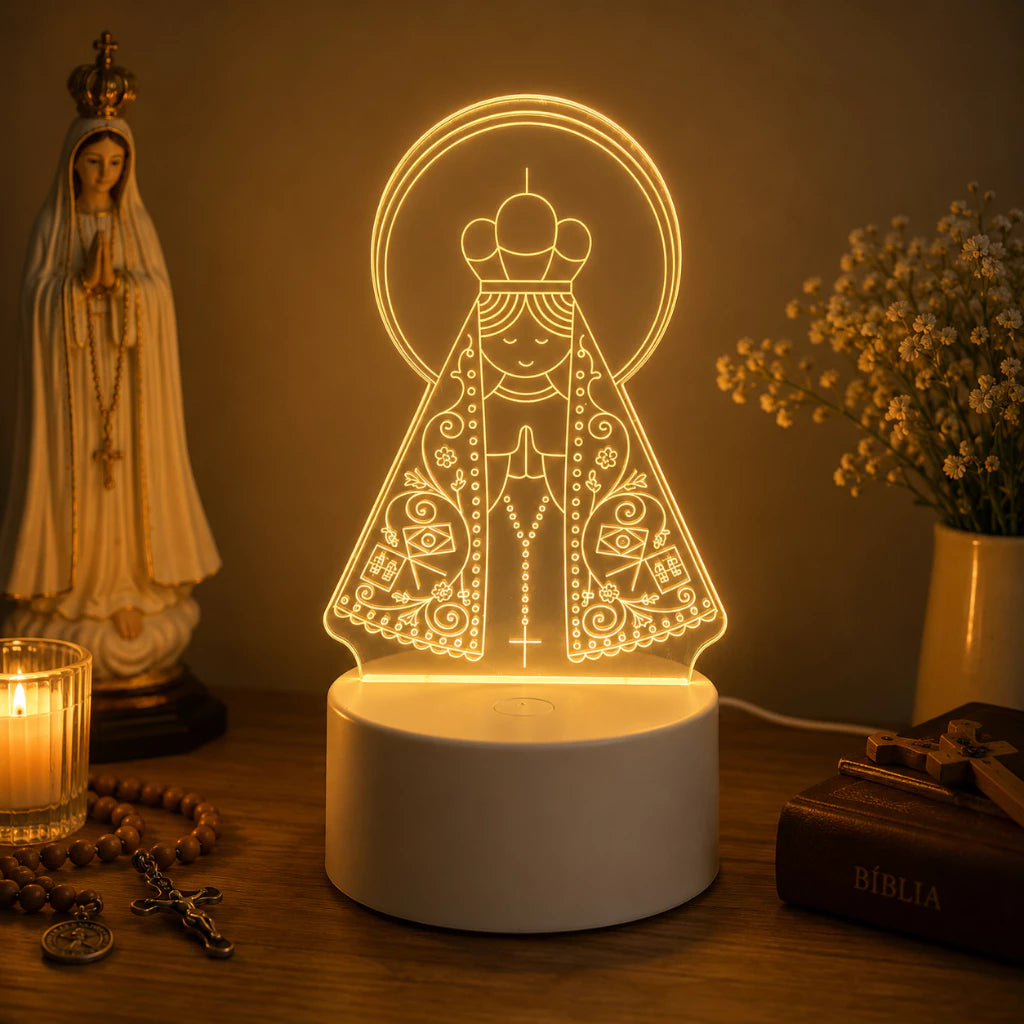 Luminária de Fé e Proteção